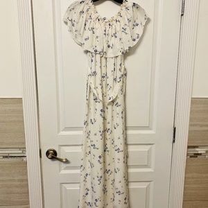 Rebecca Taylor Off Shoulder Maxi Dress Size 2